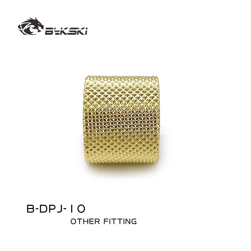 Bykski Extender 15mm Female To Female Fitting G1/4'' Internal Thread Straight Docking Computer Water Cooling Connector /B-DPJ-10