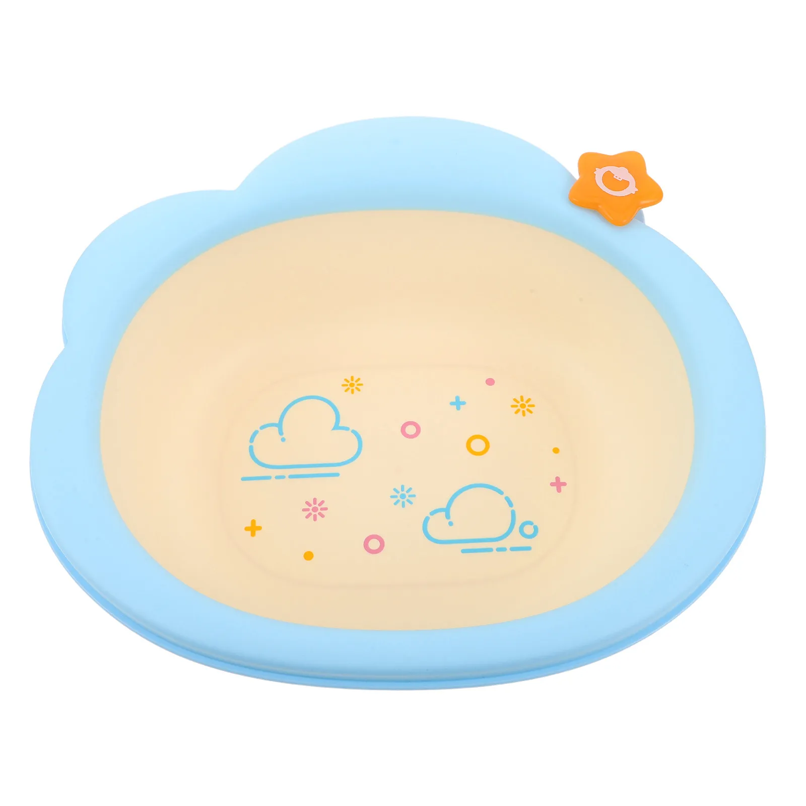 Baby Wash Basin Infant Durable Thickened Portable Face Feet Bath Compact Lightweight Travel Essentials Home Essentials
