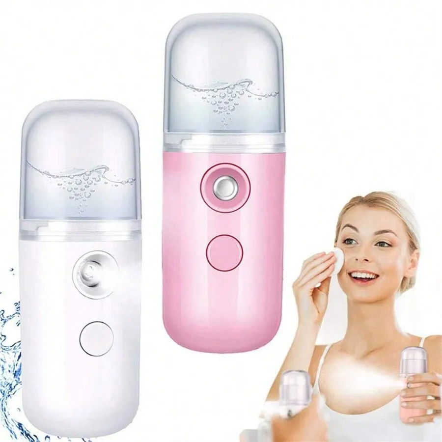 Mini vaporizador facial, humidificador USB, herramienta de belleza para el cuidado de la piel, hidratante, para mujeres