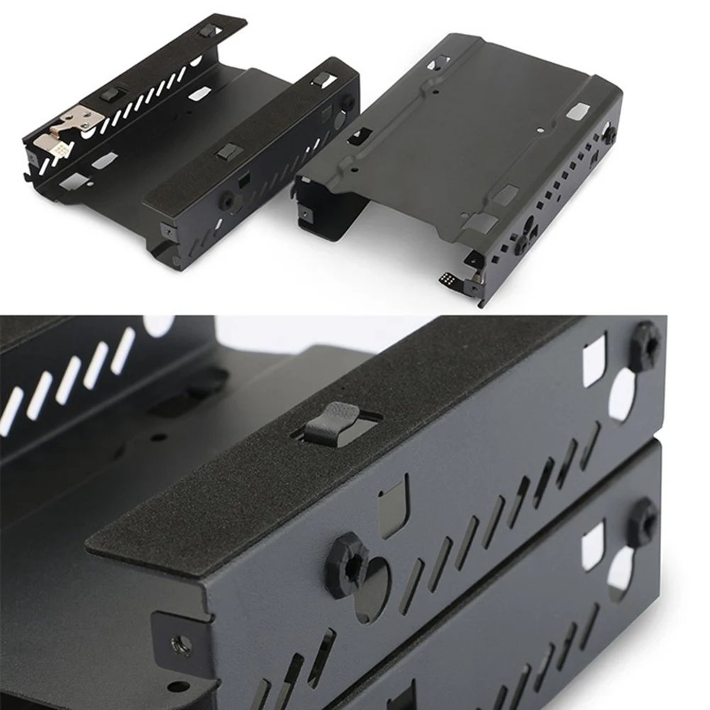 

ABLK Phanteks 2 Pack Stackable 3.5 / 2.5 Inch Duo Cases HDD Hard Drive Mounting Bracket Adapter