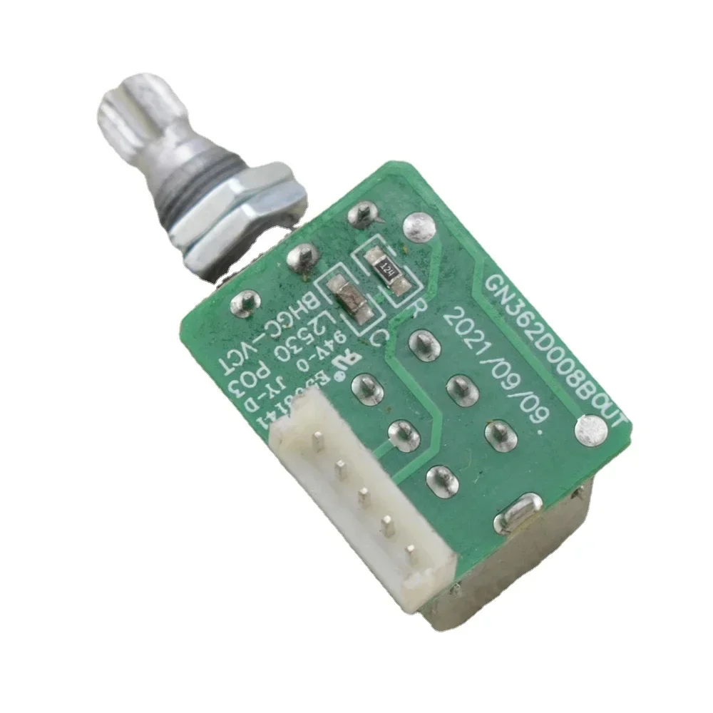 1 Piece B500K Push Pull Switch Potentiometer(POT)  With Circuit Board -  Made in Korea image 3