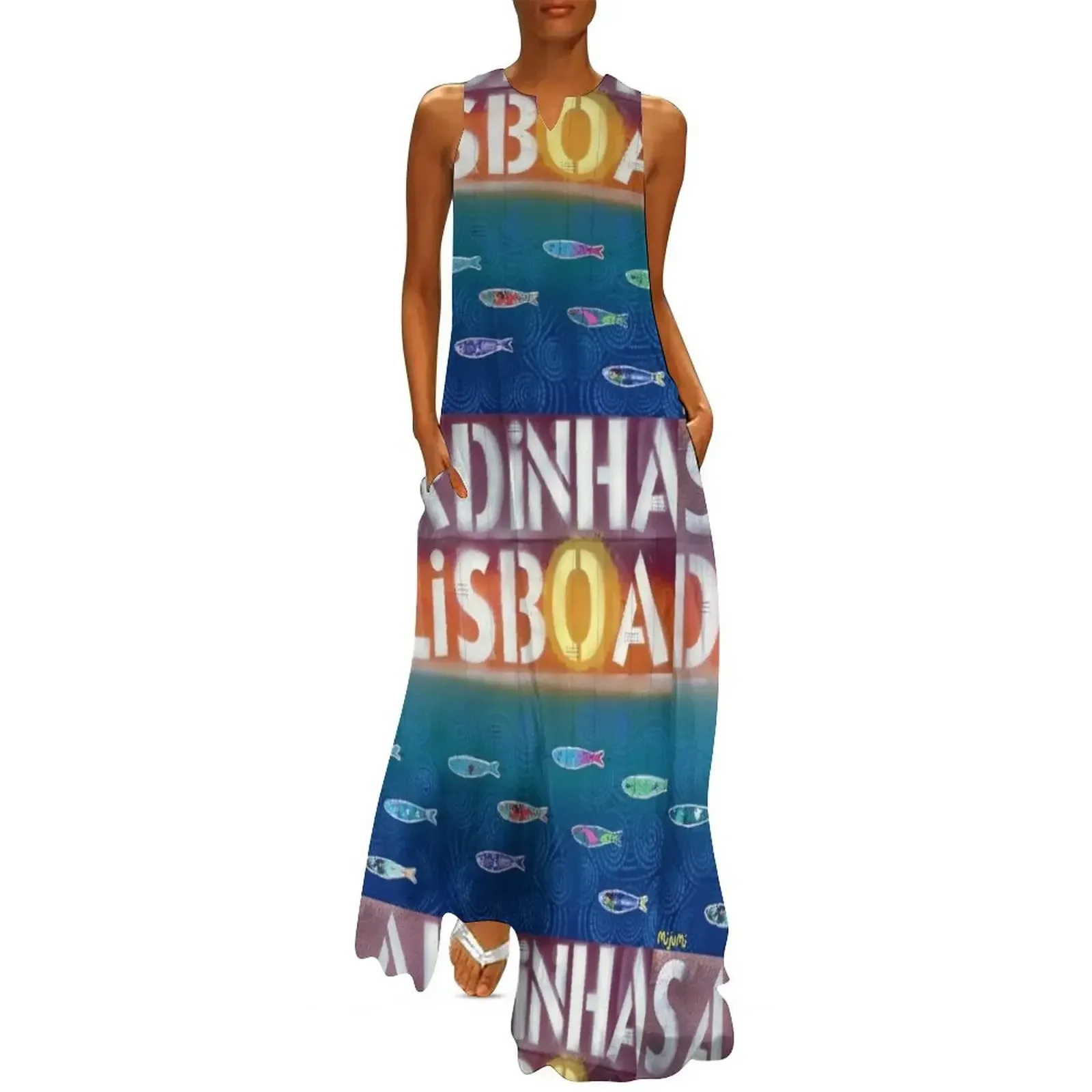 

Sardinha de Lisboa Long Dress summer dresses long sleeve dresses summer dress korean women Dress