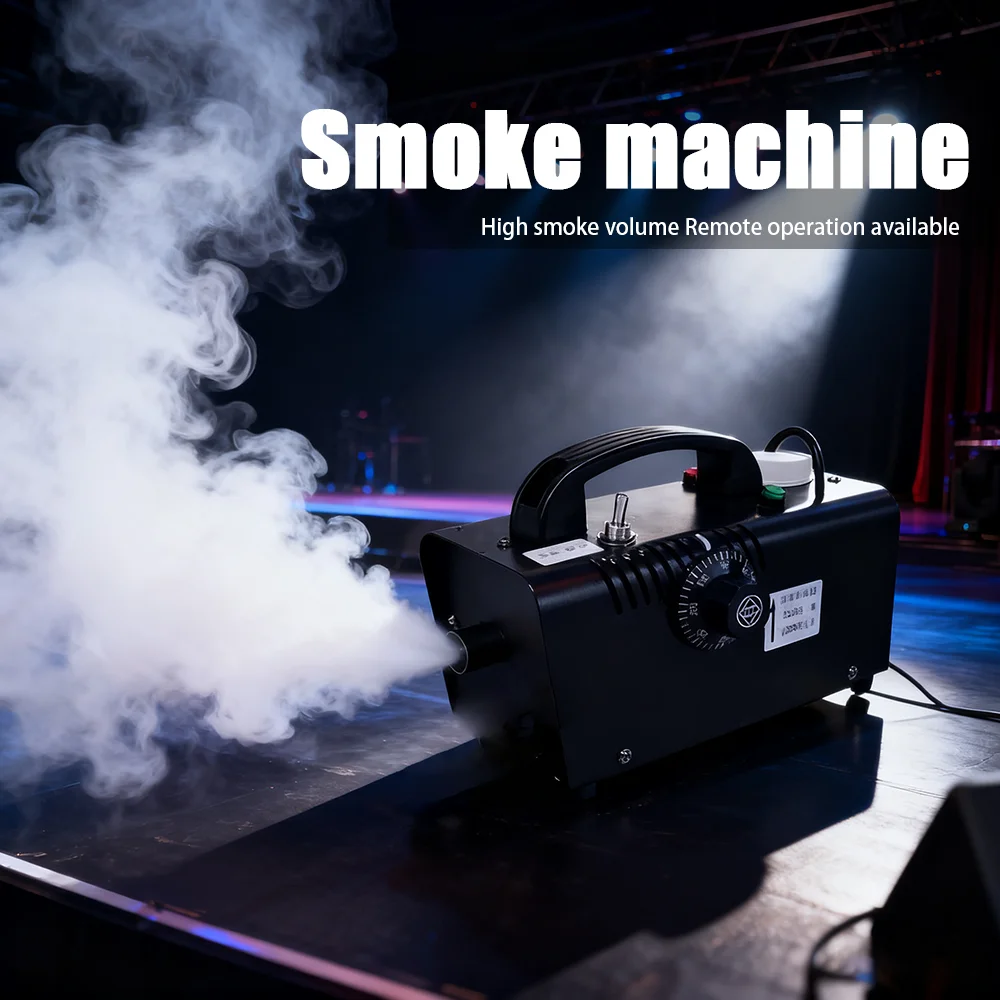 

12V Smoke Machine Low Voltage Car Sprayer Outdoor Photography Smoke For DJ Stage Wedding Music Party Without Battery