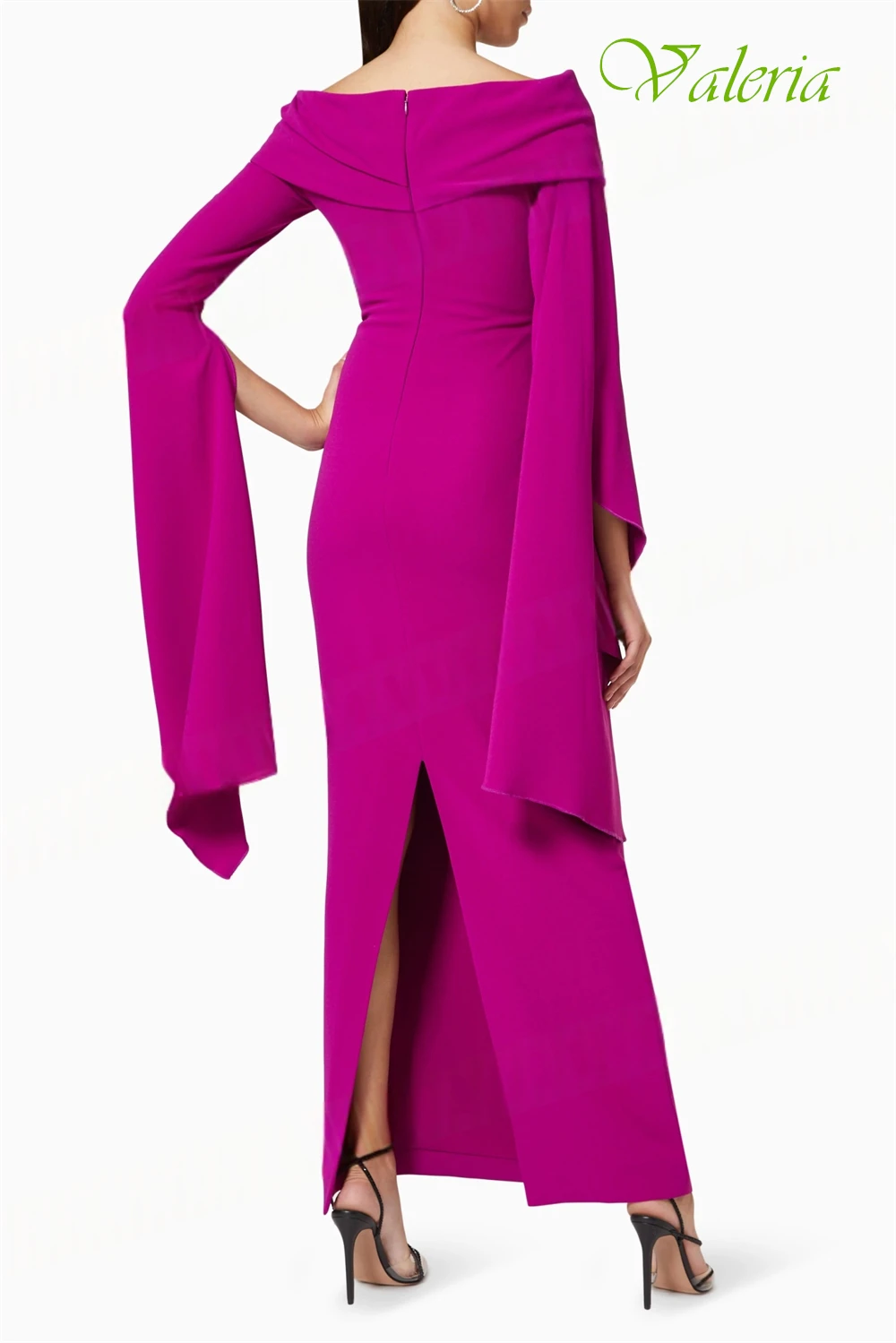 Sukienki wieczorowe z dekoltem łódkowym na zamówienie, eleganckie i wykwintne sukienki jersey na specjalne okazje oraz modne sukienki na studniówkę z długim rękawem.