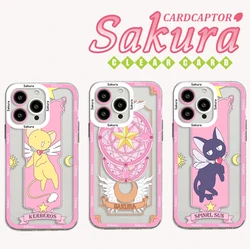 Anime Cardcaptor Sakura Phone Case For Samsung S24 S23 S22 S21 S20 S10 FE Note20 Note10 Plus Ultra Lite 5G Clear Soft TPU Cover