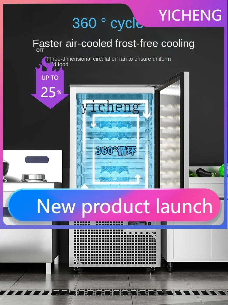 

BX Fast Frozen Refrigerator Frozen Freezer Sea Cucumber Steamed Stuffed Bun Mousse Strip Cabinet Low Temperature