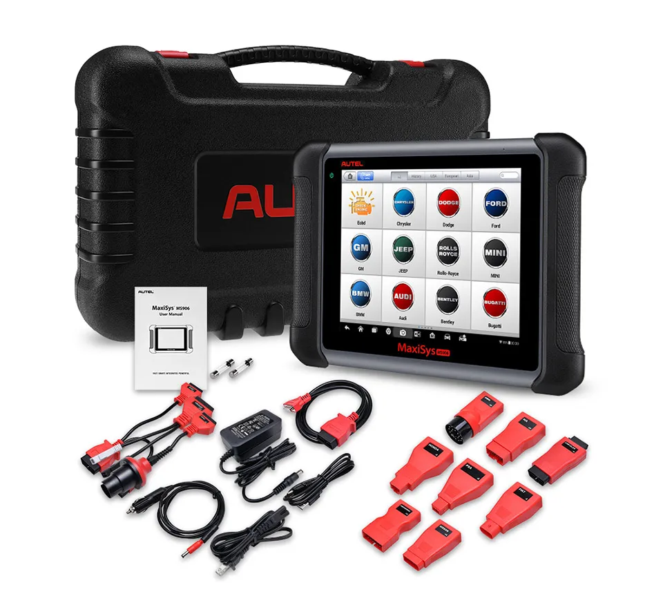 

AUTEL MaxiSys MS906 Car Auto Diagnostic Tool OBD2 Scanner Automotive For Key Coding OBD 2 ECU Tester Key Programmer TPMS Service