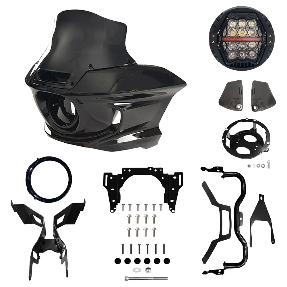 ST Fairing Dyna Brackets Fairing Colorful ST Windshield & 5.75