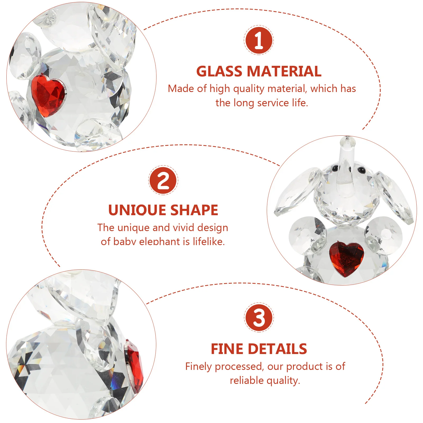 

1Pcs Exquisite Craft Decor Long Service Life Delicate Details Suitable for Various Scene Layouts