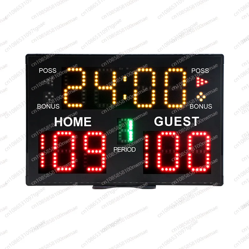 Y Basketball game score cards. Daily training ball scoring Basketball game electronic scorer 24 seconds timing