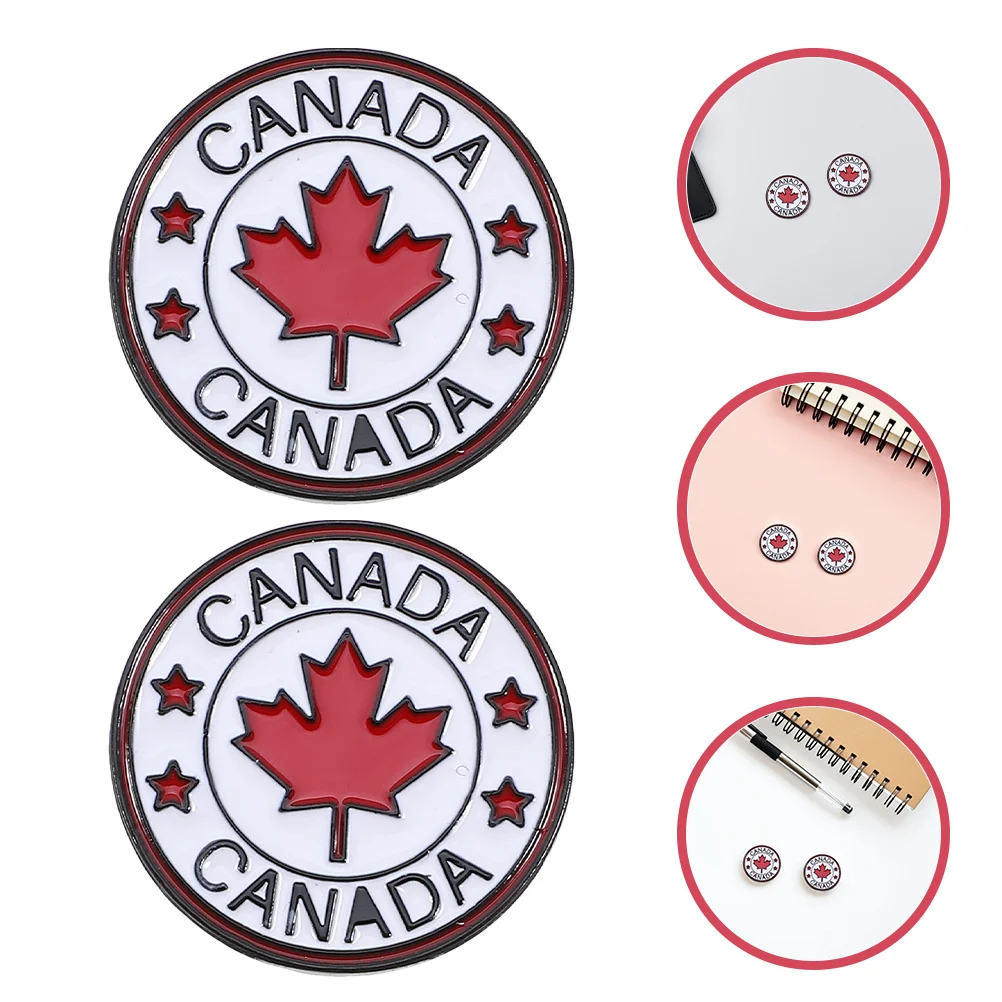 

4Pcs Canada Maple Leaf Lapel Pin Enamel Metal Badge Brooch Pins for Clothing Hat Backpack Scarf Canadian Flag Accessory Gift