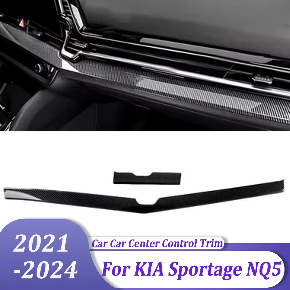 

Центральная накладка на полоску управления, аксессуары для интерьера автомобиля для KIA Sportage NQ5 2021 2022 2023 2024 (LHD)