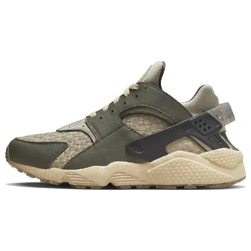 Nike-nike air huarache craterスニーカー、プレミアム「カーゴカーキ」シューズ、DM0863-300