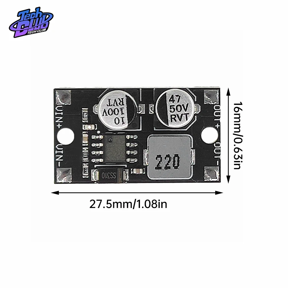 Adjustable Step-down Power Module Input 5-80V To 1-62V 1.5A Power Converter Power Supply