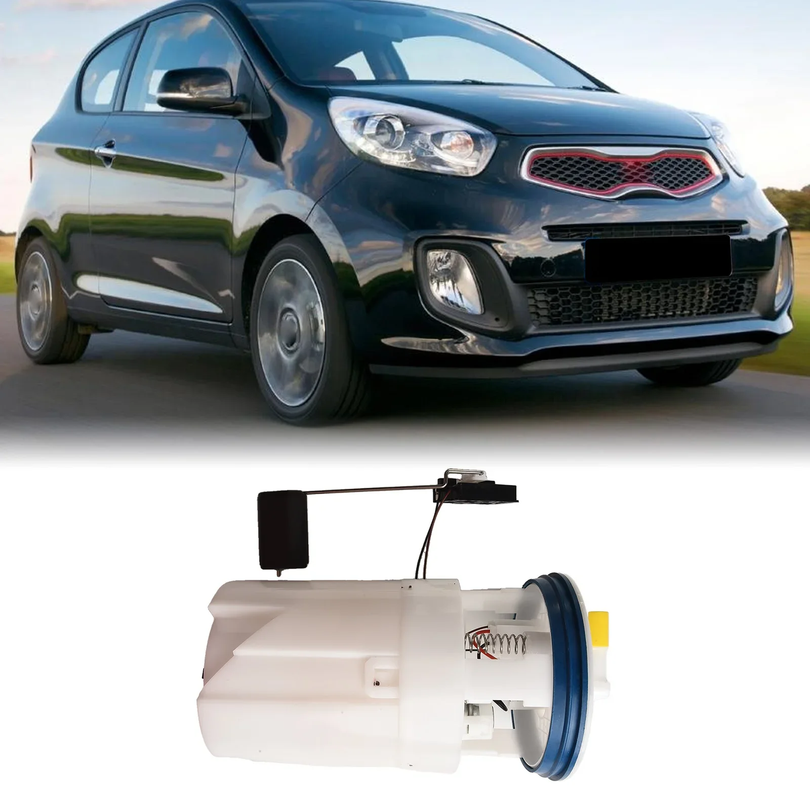 Practical Morning For Picanto Monitor Brightness Morning Picanto OEM Number ABS As Shown Colour White Fuel Pump