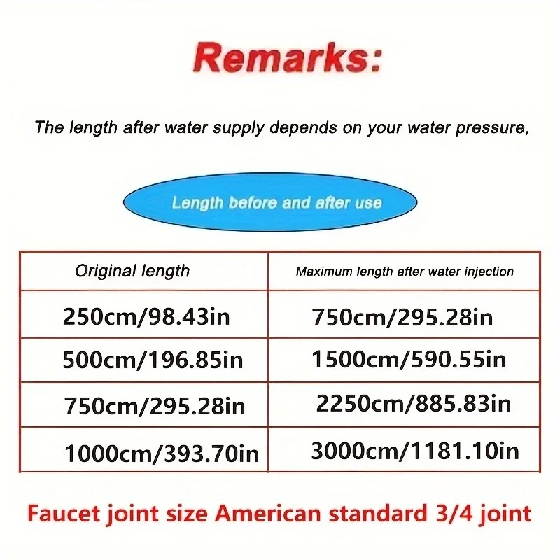 Lightweight Expandable Rubber Garden Hose Retractable No-Kink Leak-Proof with Durable Connectors for Outdoor Irrigation Yard