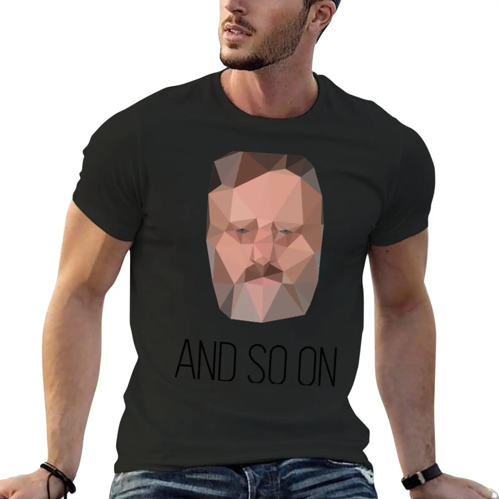 And So On - Slavoj Zizek T-Shirt baggy shirts customs design your own workout shirts for men