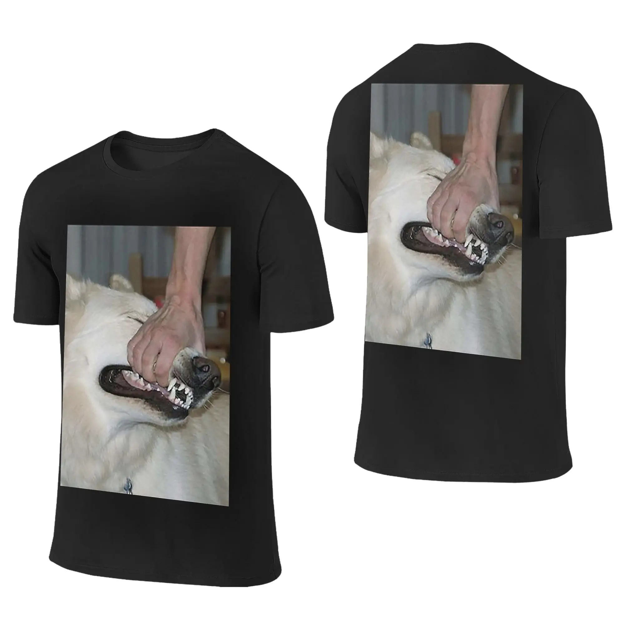 100% Cotton I'll be okay by sign crushes motorist T-Shirt Men's Double Sided T Shirt Men O-Neck Summer Shirts Tops S-6XL