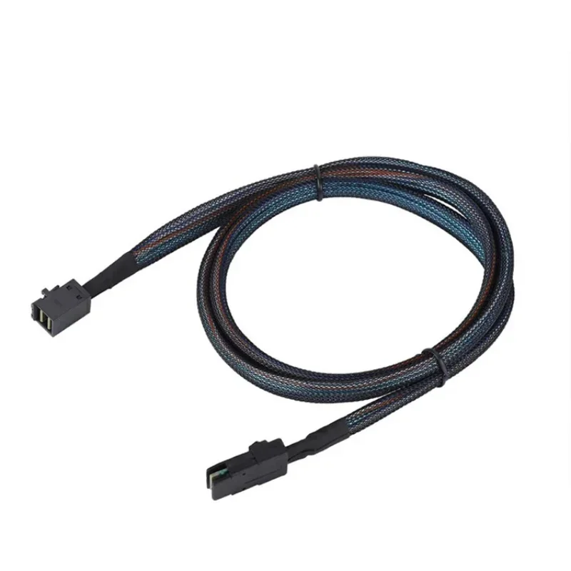 MINI SAS 8643 To SFF 8087 HD Built-in Server Data Cable Mini-sas HD SFF-8643 Data Server Hard Disk Raid Cable 50cm 100cm 200cm