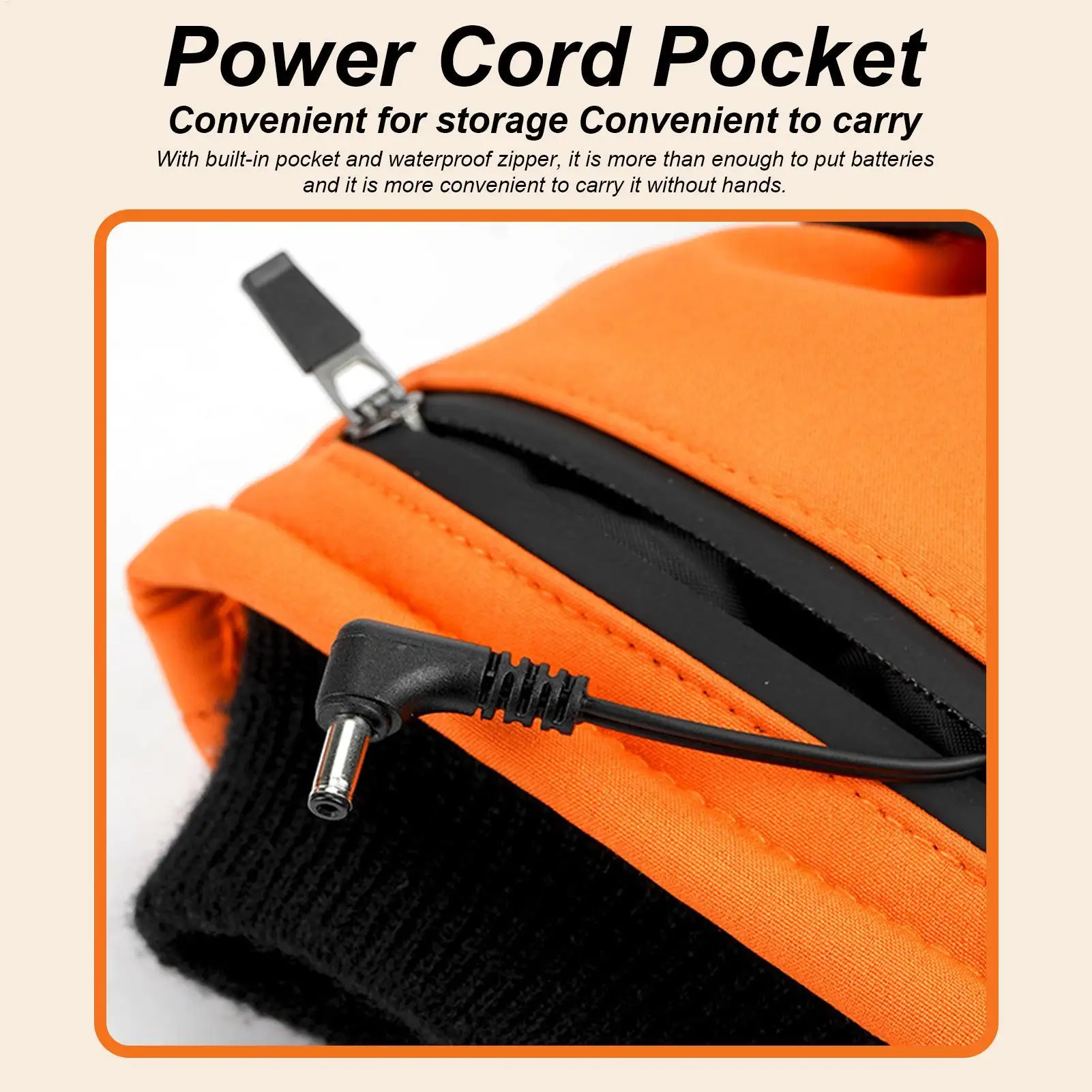 

Motorcycle Cycling USB Heating Gloves Waterproof Reflective Skiing Gloves Heated Gloves For Men Women Winter Keep warm Glove