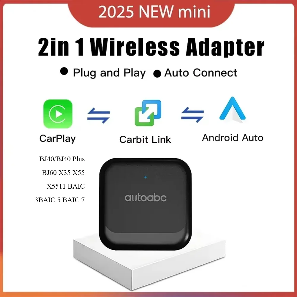 AUTOABC لـ Changan CS35 plus، Hunter، Alsvin carbitlink محول اتصال سهل يحول إلى CarPlay وAndroid Auto