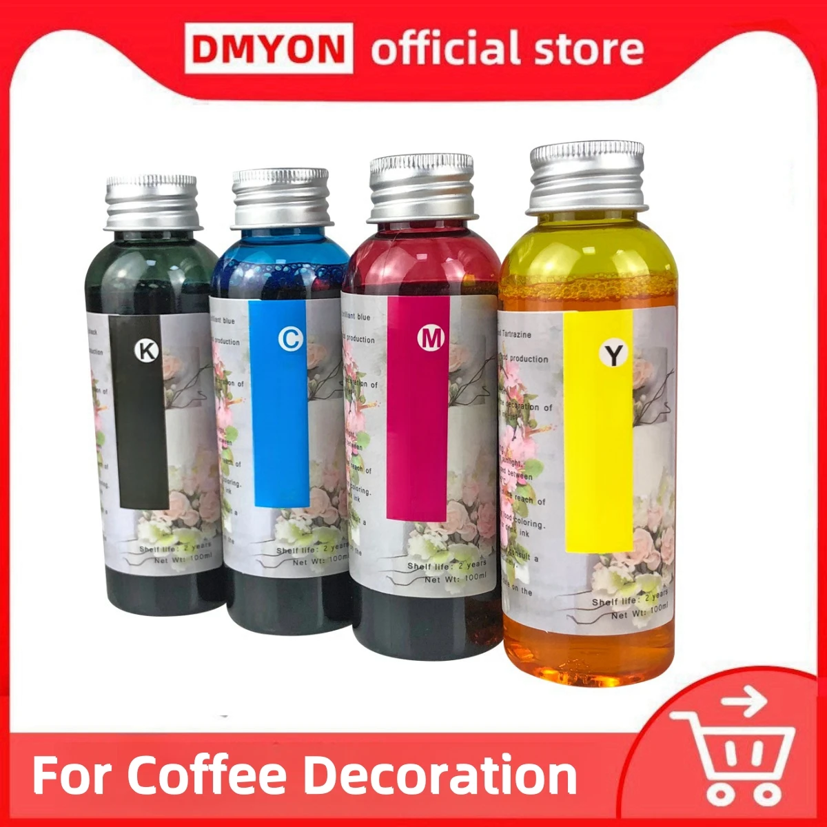 PGI525 CLI526 Coffee Decorating DIY Ink Compatible for Canon PIXMA IP4850 IP4950 IX6550 MG5150 MG5250 MG5350 MG6150 MG6250