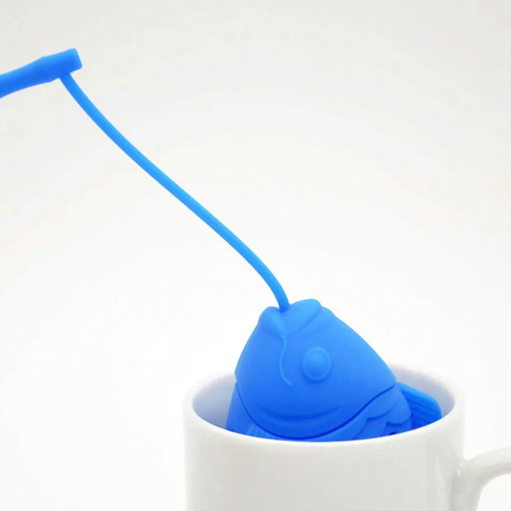 

4Pcs Silicone Tea Strainers Filters Unique Attractive Design Convenient Use for All Teas Spices Silicone Tea Strainer