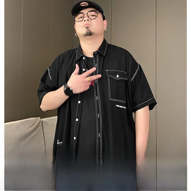 

Модные мужские повседневные футболки свободного кроя больших размеров, оверсайз, прямого кроя, с молодежным летним дизайном