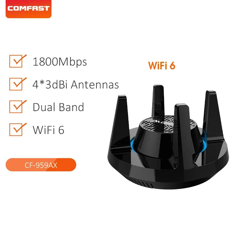 COMFAST 1800Mbps WIFI 6 USB Adapter USB3.0 WiFi Network Card 2.4G/5.8GWifi5 1300Mbps Wi-Fi Dongle For PC Laptop Windows 7 10 11