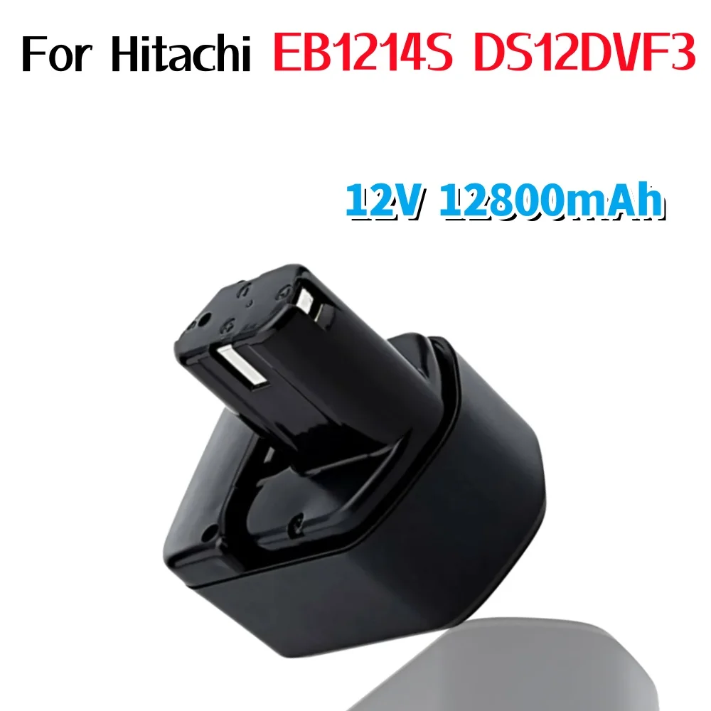 For Hitachi Cordless Drill EB1214S DS12DVF3 12V 12800mAh Ni-CD Rechargeable Battery