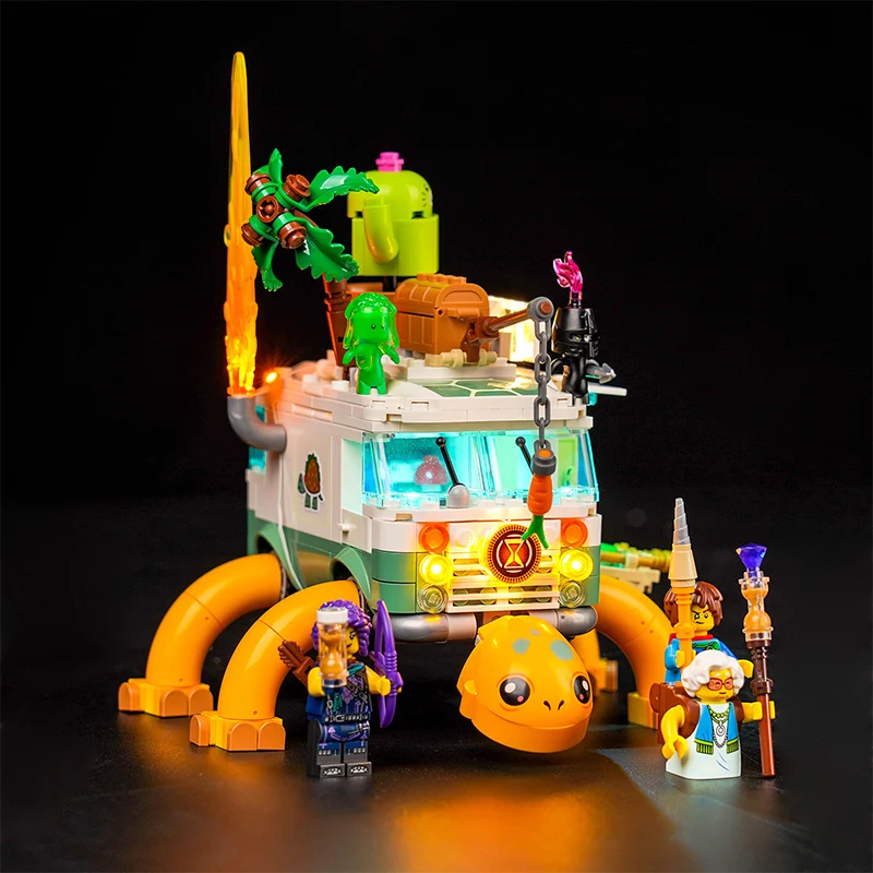 

The Vonado LED light 71456 set is suitable for Mrs Castillo's Turtle Van building blocks (only including lighting accessories)