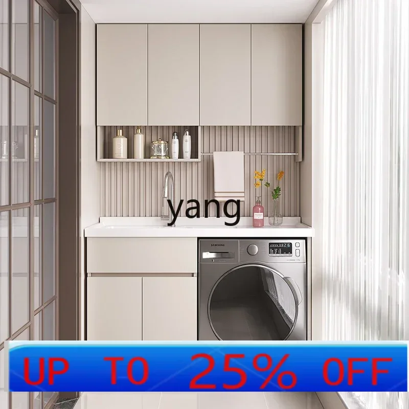 

LH washing machine integrated cabinet combination significant other laundry table with rubbing board customization