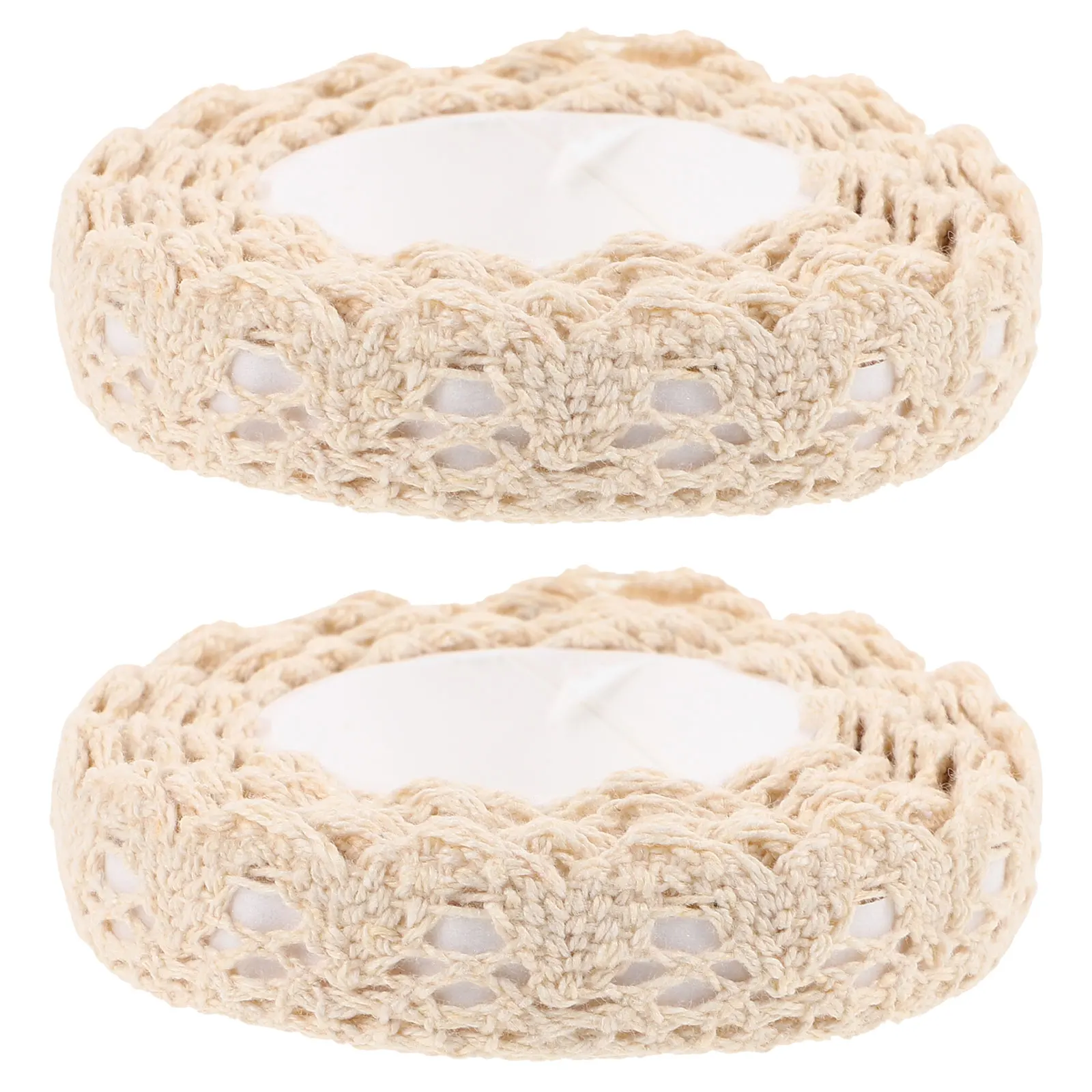 

2Pcs Hollow Lace Tape Cloth Fashion Scrapbooking Crafts Decorative Planner Adhesive Ribbon Sticky Craft Masking DIY
