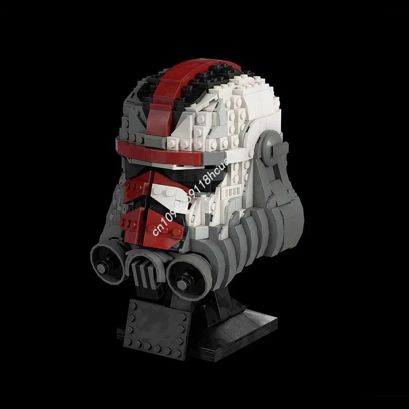 839 ชิ้น ชุดตัวต่อ Star Battle Bad Batch - หมวกนักรบฮันเตอร์ ของสะสมแบบโมดูลาร์ ตัวต่อแบบประกอบเอง ของเล่นสร้างสรรค์ ของขวัญสำหรับเด็ก