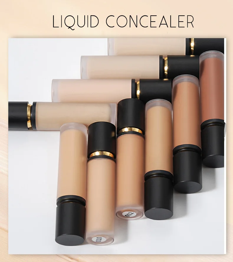 No Logo Concealer Foundation Cream Full Skin Professional Face Blemish Cover Dark Spot Tattoo Contour Makeup Liquid Concealer