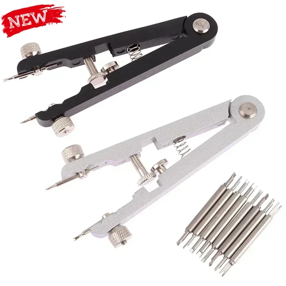 Watch Pliers Watch Spring Bar Plier Tool Kit Tweezer Removal Strap With Screw Adjustment Length Size Replacement Repair module