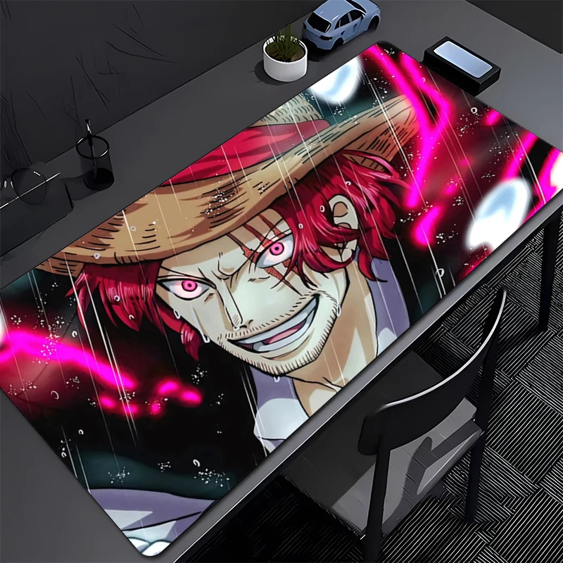 

Игровой коврик для мыши ONE PIECE Shanks Gamer Компьютерные аксессуары Клавиатура Настольный коврик Коврик для мыши Компания Настольный коврик PC HD Аниме Коврик для мыши