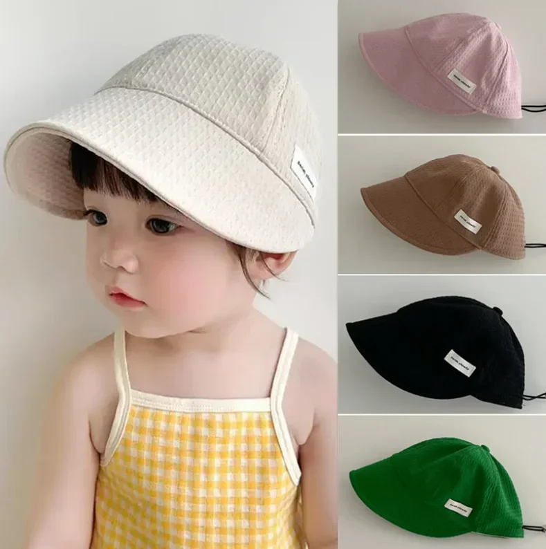 New Baby Sun Hata Infant Boys Girls Korean Fashion Solid Color Baby Peak Cap Summer Travel Outdoor Baseball Cap