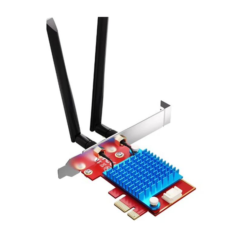 

Изысканный беспроводной сетевой адаптер Wi-Fi 7 BE200, Wi-Fi-приемник, трехдиапазонный 2,4G/5,8G/6 ГГц, 8774 Мбит/с, Wi-Fi для Win 10 11 Linux