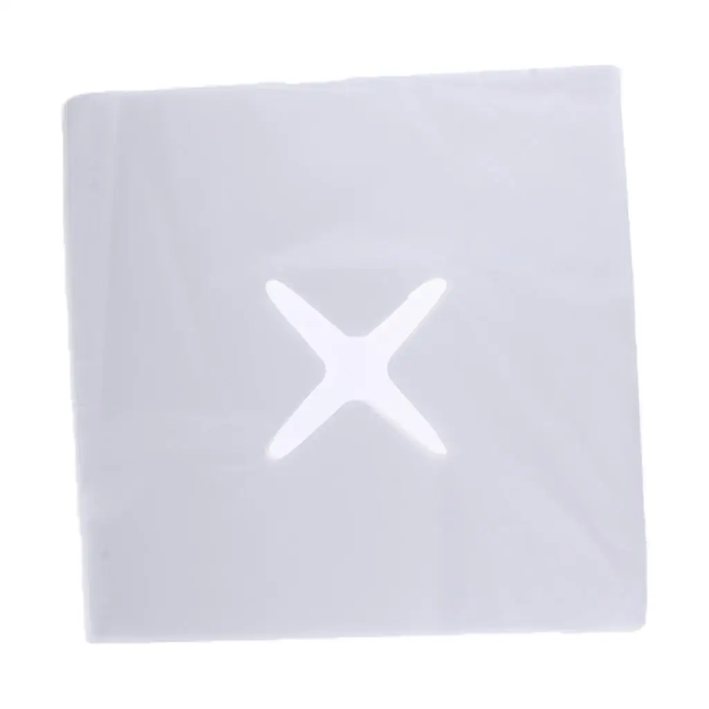 

200Pieces Square Disposable Massage Face Cushion Covers Cradle Sheet;