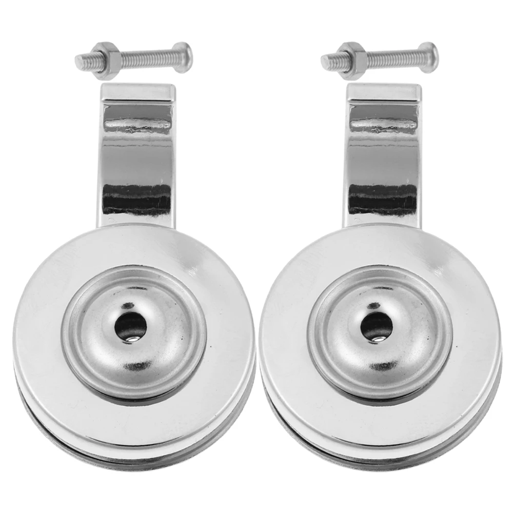 

2 pcs Stainless Steel Sounding Kettle Spout Adapter Replacement Water Kettle Electric Portable Boiler Home Office