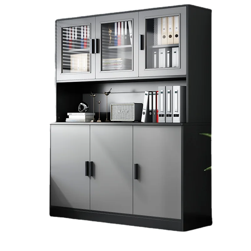 Vertical Designer Filing Cabinet Open Tall Display Organizer Office Cupboards Compact Space Armoires De Salon Storage Furniture