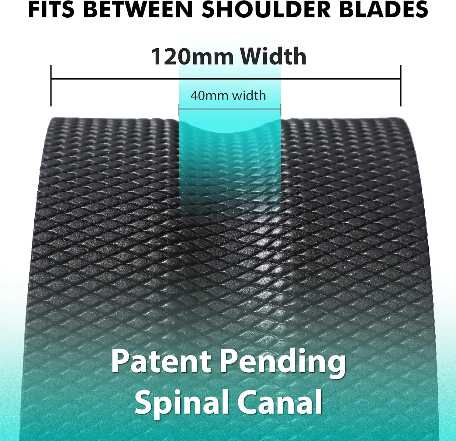 ลูกกลิ้งหลัง - ล้อหลังสำหรับการนวดเนื้อเยื่อชั้นลึก, ล้อโยคะสำหรับอาการปวดหลังและการยืดกล้ามเนื้อ - ลูกกลิ้งนวดเนื้อเยื่อชั้นลึกที่สะดวกสบาย · ลดราคา