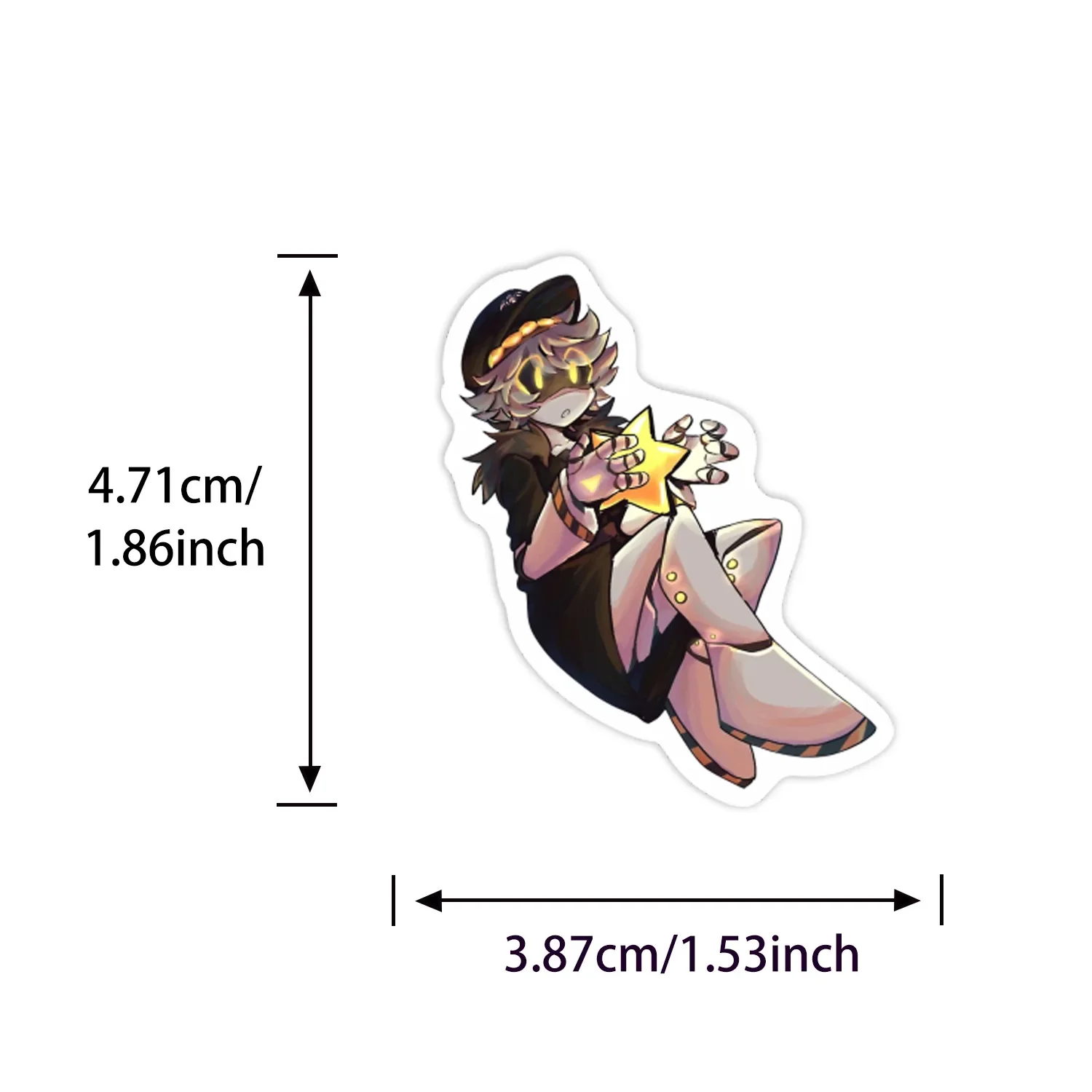 10/50PCS Cartoon Murder Drones Anime Sticker DIY Phone Laptop Luggage Skateboard Graffiti Decals Fun for Kid