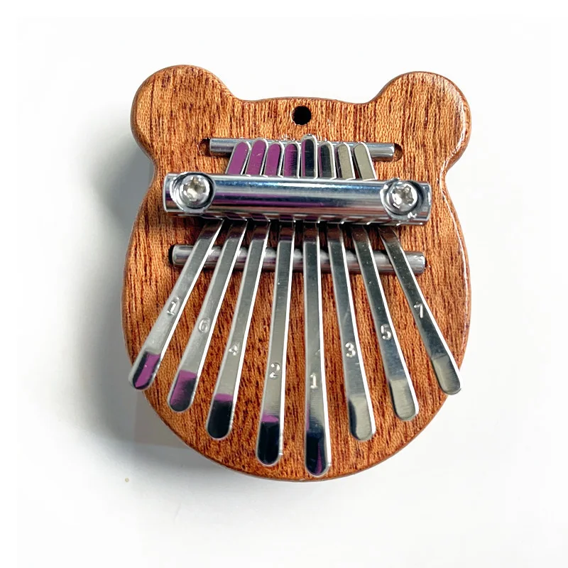 Kalimba-Piano à pouces musical pour adultes et enfants, cadeaux exquis, jouets Fidget, aide à Charleroi, souligne la tension d'anlande, 8 prédire