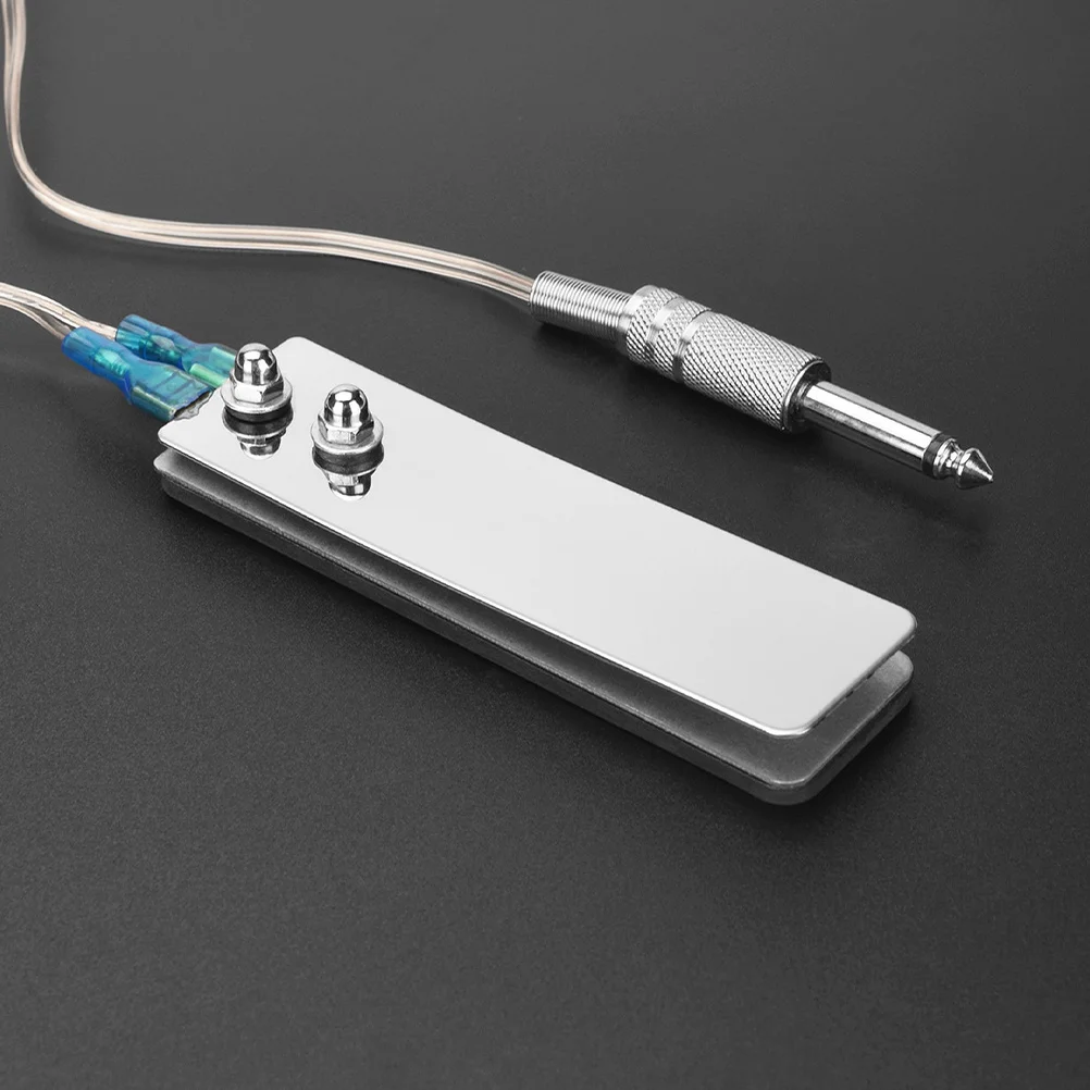 

Rectangle Foot Pedal for Tattoo Machine Stainless Steel Non-Slip Design Smooth Operation Footswitch Tattooing Foot Pedal Tattoos