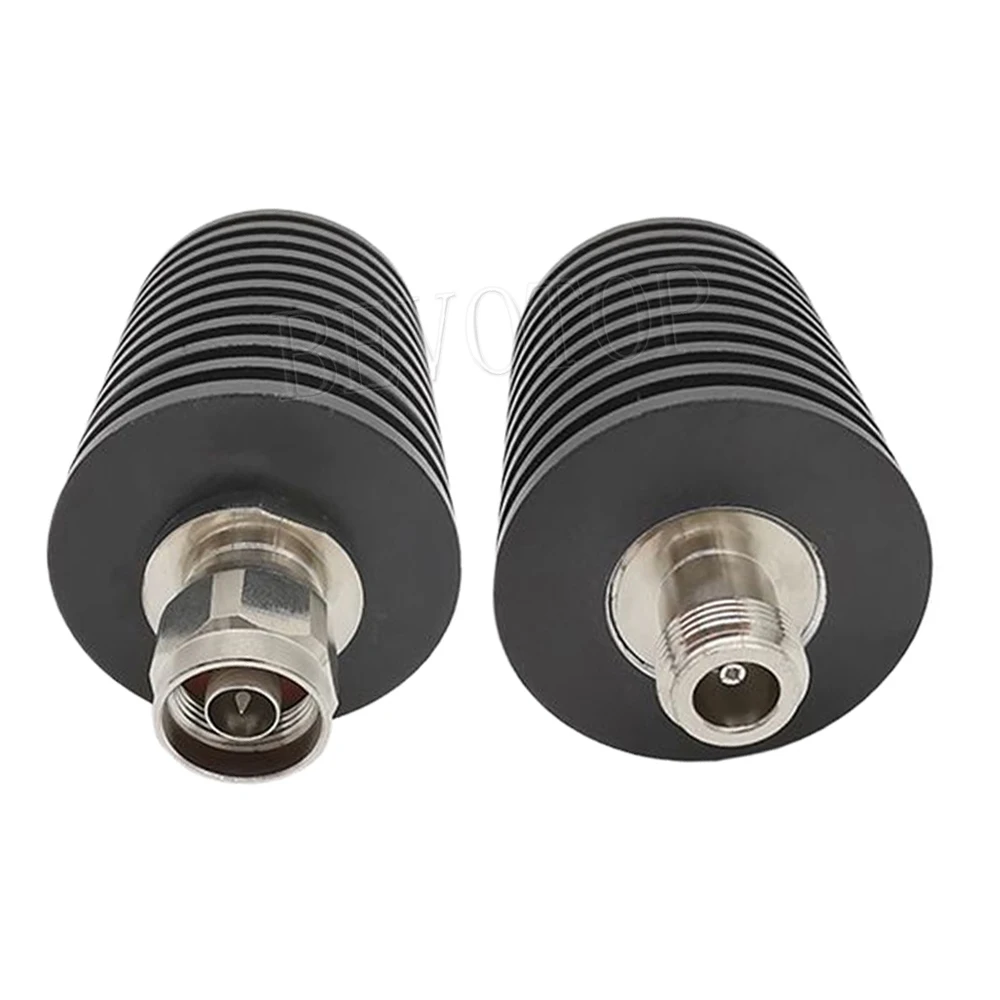 100W N Type N Male Plug to Female Jack  Attenuator DC-3Ghz/4Ghz 1/2/3/5/6/10/15/20/30/40/50/60db RF Coaxial Power Connector