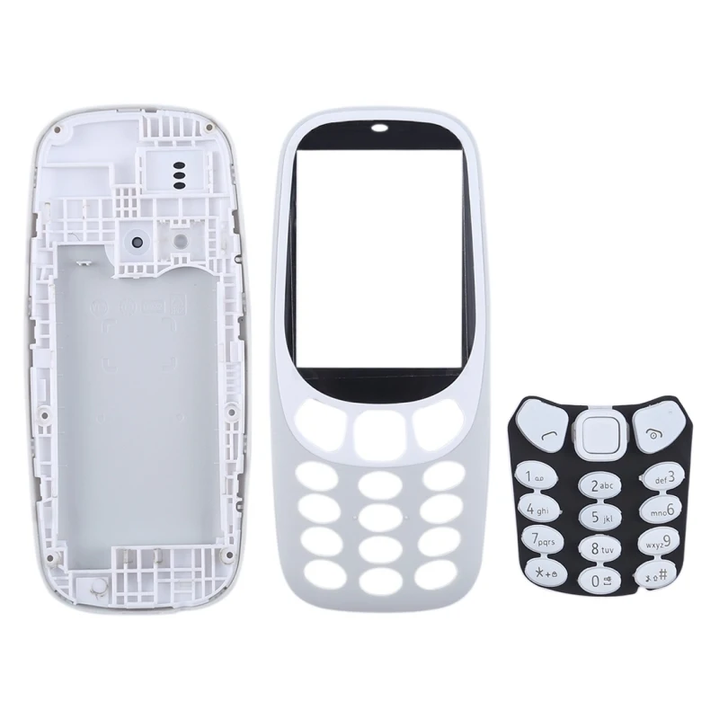 Full Assembly Housing Cover with Keyboard for Nokia 3310