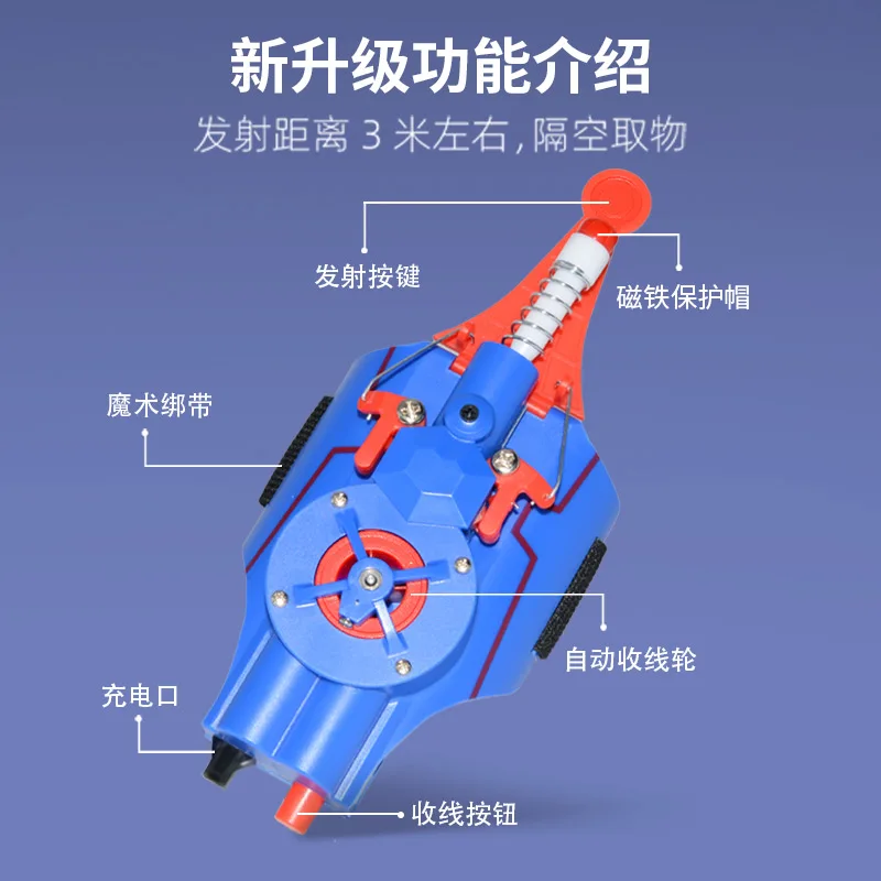 Ml légendes Spiderman Web tireurs jouets Spider Man lanceur de poignet Cosplay Peter Parker accessoires accessoires gants cadeau pour les enfants