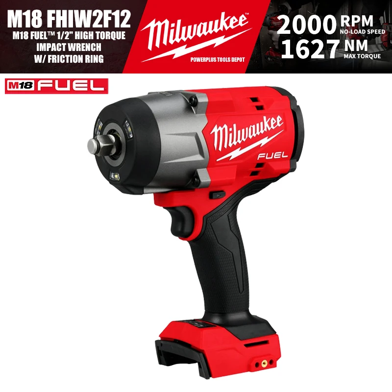 

Топливо Milwaukee M18 FHIW2F12/2967 M18™Беспроводной ударный гайковерт с высоким крутящим моментом 1/2 дюйма, 18 в, Нм